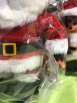 モンチッチ✨ベビーチッチ　クリスマス　サンタ　ぬいぐるみ　3点　レア モンチッチ✨ベビーチッチ クリスマス サンタ ぬいぐるみ 3点